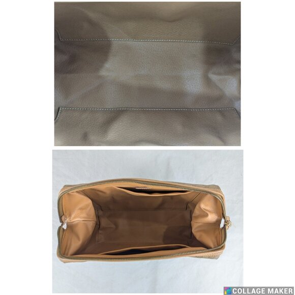 Celine Macadam Vintage Clutch Bag Beige Pouch Made in Italy - Picture 4 of 10